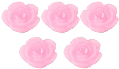 IMIKEYA 15 Stk Rosenkerzenlicht Schwimmende Paraffinkerzen Rose Kerze Schwimmende Rosenkerzen Wasserrosenkerzen Rosenkerzen Aus Paraffin Blumenparaffinkerzen Wasserkerze Sonnenblume Rosa