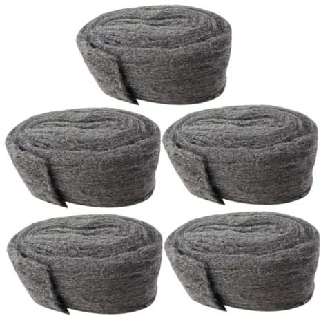 JECOMPRIS 5pièces Maille Acier Laine Pour Bouchage De Fissures Et Ventilation De Garage Barrière Rongeurs Et Infiltrations