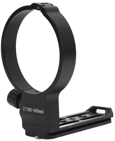 Collier D'anneau de Montage de TréPied D'objectif pour Z 180-600 Mm F/5.6-6.3 VR, Base de Support de TréPied de Pied de Remplacement Plaque de Dégagement Rapide Intégrée