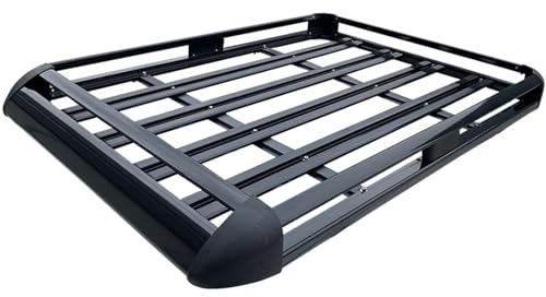 ZDJBFA Auto Dachgepäckträger Korb für J-eep Grand Cherokee Limited/Trailhawk/Overland/S/Summit, Aluminium Auto Dachträger Dachkorb Gepäckkorb Korb Gepäck Fracht Träger Auto Dachbox Bis 75kg Belastbar