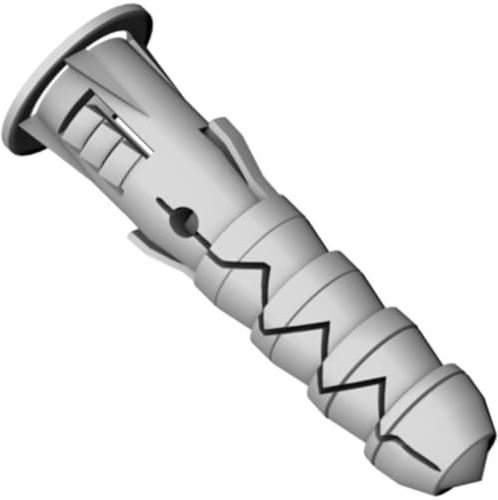 Wall Plugs M8 x 40mm (Pack of: 10) Universal Plug Expansion Heavy Duty Multi Purpose Masonry Fixings DIYUK