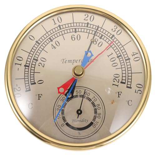 TOYANDONA Thermomètre Extérieur Et Hygromètre Pour Jardin Et Terrasse Mesure De Température Intérieure Et Météo