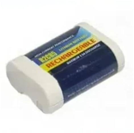 Lithium Battery：Rechargeable Lithium Battery+ Charger，Compatible For Canon，for R2cr5 2CR5 EOS 1 EOS 3 6V Camera Battery(1 white battery)