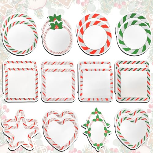 YeahBoom 24Pack Haftnotizen Weihnachten,Mini Haftnotizen Weihnachten,Sticky Notes Weihnachten,Haftnotizen Klebezettel Weihnachten,Weihnachtliche Haftnotizen,Weihnachten Notizblock,Weihnachtsnotizen