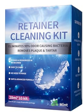 Nettoyant Pour Appareil Dentaire,Comprimés De Nettoyage Pour Prothèse Dentaire,Nettoyez Les Taches Sur Les Appareils Dentaires Et Gardez-les Brillantes Et Non Jaunissantes