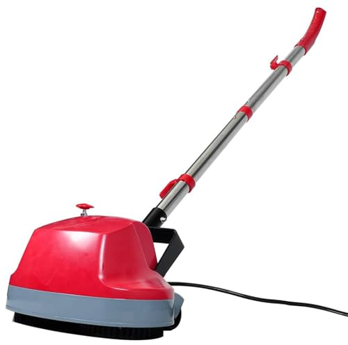 Lucidatore/Pulitore 5 in 1 per Pavimenti, Legno e Tappeti - Doppia Testa Controrotante 400 RPM, Leggero e Facile da Usare, Include Accessori per Pulizia Completa