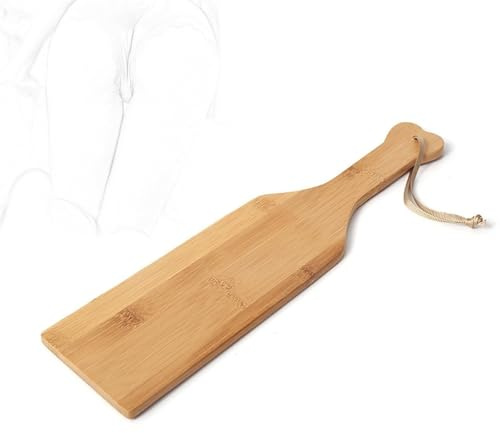 JiXGzAo Paleta De Madera for Azotes SM Con Correa for La Muñeca, Látigo Sexual, Látigo for Coquetear, Fustas, Látigo for Azotes, Masajeador De Esclavos, Ataduras for Cama, Juguete Sexual