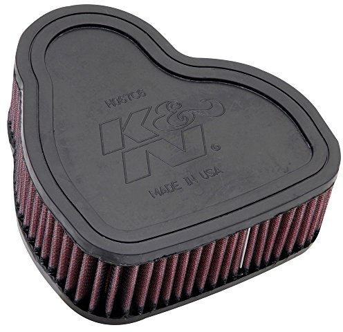 K&N High-Flow Original Lifetime Engine Air Filter: Increase Power & Accerlation, Washable, Premium, Replacement Air Filter: Compatible with 2003-2009 Honda: VTX1300C, VTRx1300R, VTRX1300S, HA-1330