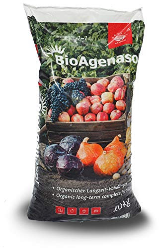 Bioagenasol - concime organico azotato per ortaggi e colture orticole, frutticoltura e viticoltura 20 kg