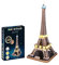 Revell 3D Puzzle 00150 I Eiffelturm Paris I 84 Teile I 4 Stunden Bauspaß für Kinder und Erwachsene I ab 10 Jahren I Mit LED Beleuchtung für einen authentische Präsentation
