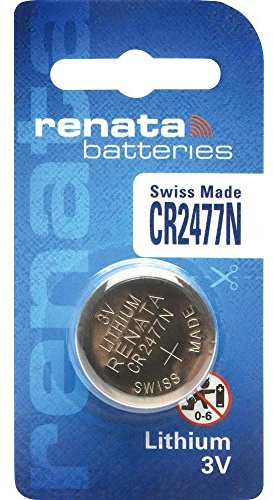 Renata CR2477N 3V Lithium button cell battery - 10 Pieces