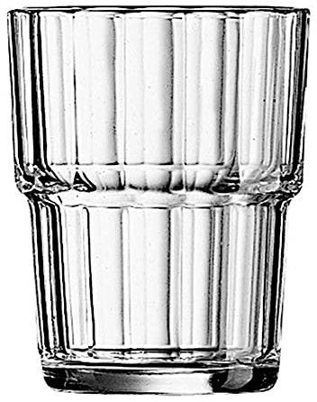 Arcoroc 60026 - Bicchiere impilabile in vetro temperato, capacità 158,8 g, confezione da 72
