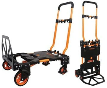 BRIXO CARRELLO TROLLEY PIEGHEVOLE MULTIFUNZIONE CON PORTATA MASSIMA 136 KG