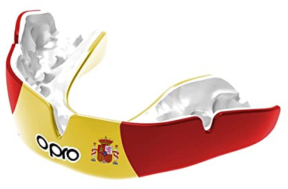 OPRO Protector Bucal Instant Custom-Fit para Adultos y Niños - Bucal para Boxeo, MMA, BJJ, Rugby y Hockey - Autoajustable - con Garantía Dental Incluida