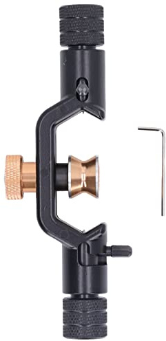 Fafeicy LWL-Abisolierwerkzeug, Doppelkopf-Kabelabisolierzange, Einstellbare Größe 8-28,6mm, Aluminiumlegierung