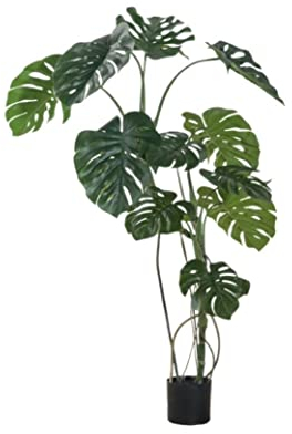 RUTAVM Kunstbaum Künstliche Pflanzen Simulation Monstera Gefälschter Baum Innensimulation Grüne Pflanze Bonsai Heimdekoration Ornament Künstlicher Baum Gefälschte Pflanze Kunstpflanze (Size : 160cm)