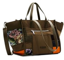 Desigual BAG_CAMO PATCH GUIM, 4086 KAKI OSCURO, U