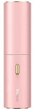 CHNNO1 Ventilatore portatile portatile a tubo quadrato mini ventilatore ricaricabile estivo ventilatore di raffreddamento USB piccolo raffreddato ad aria a basso rumore rosa