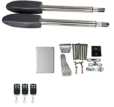 Motori per Cancelli, PKM-C02 Oscillazione Heavy Duty elettrico automatico apri del cancello Operator Attuatore telecomando for porte a battente Motor Drive Access Control(Kit 2)