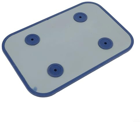 Almohadilla de descanso de metal recubierta de silicona resistente al calor para planchas eléctricas de vapor que proporciona un apoyo estable y seguro con diseño antideslizante