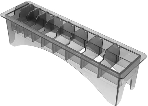Soporte para Peines de Corte Ps Diez Compartimentos | Caja Organizadora de Accesorios para Cabello, Uso en Hotel y Salón Profesional, Fácil de Transportar
