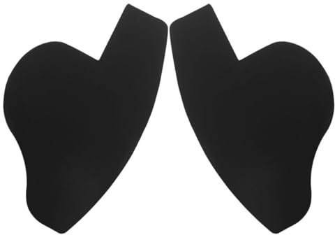 MAJORMENCH Carta per Modellare Attaccatura Chioma e Barba 2 Pezzi, Design Semplice in Pvc Nero, Sicura e Multifunzione per Uso Personale e Professionale