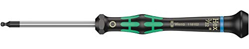 Wera Kraftform 2054 mikro skruvmejsel - 3/32 Zoll x 60 mm SILVER