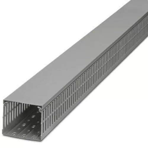 Phoenix 3240199 2 m PVC-System kabelrinnensystem – Kabel (PVC, V0, grau, 2 m, 60 mm, 80 mm)