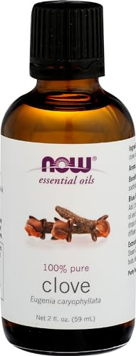 NOW Foods - 100 % Pure clavo de aceite esencial - 2 oz. fl.