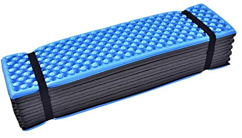 Keenso Faltbare Isomatte, ultraleichte Faltbare Strandmatten im Freien Campingzelt Isomatte wasserdichte Matratze für Yoga, Camping, Picknick