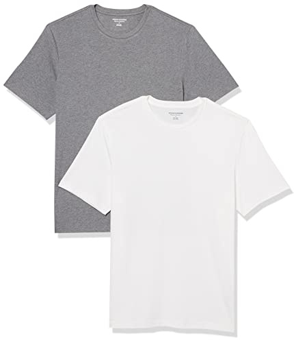 Amazon Essentials Men's Cotton Regular-Fit Short-Sleeve Crewneck T-Shirt