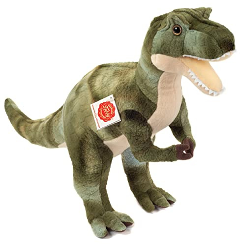 Teddy Hermann 94507 Dinosaurier T-Rex 55 cm, Kuscheltier mit idealem Recyclinganteil (Füllmaterial)