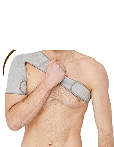 Rückenkorrektor Männer Frauen Schulterstützgurt Verstellbare Schutzstrebe Linke/Rechte Schulterbandage Rückengurt Kompression Verrenkte Schmerzen Gesundheit und Entspannung (Color : Left, Size : S)