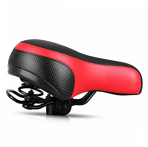 INOOMP 2stücke Fahrradsitzkissen Mit Federdämpfung Für Mountainbikes Inklusive Bezug Und Montagewerkzeugen Ergonomisches Design Für Langanhaltenden Komfort