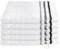 Schiesser Waschhandschuhset Skyline Color - 5-teilig - 16 x 22 cm - Weiß