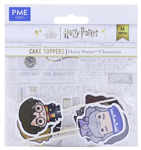 PME Harry Potter Tortenaufsatz, 6er-set, Die Guten