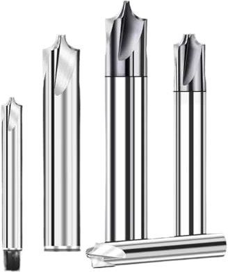 Fasenfräser Hartmetall Radius Ecke Abrundungsfräser 12mm Werkzeuge R0.5 R1 R2 R3 6 Innen R Mühle Anfasfräser Aluminium(R0.3XD3X50LX2F,For Aluminum)