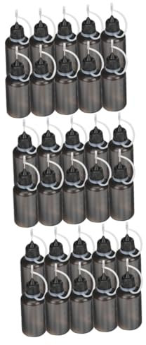 SHINEOFI 40pcs Machine Oil Holder Plastic Bottle for Engine Oil Squeeze Bottles for Liquid Glue