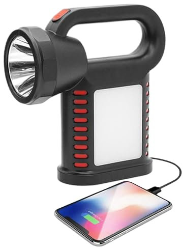 Linterna de camping | Linterna de campamento para exteriores, linterna recargable portátil, equipo de supervivencia para senderismo, tormenta, mochileros, cortes de energía