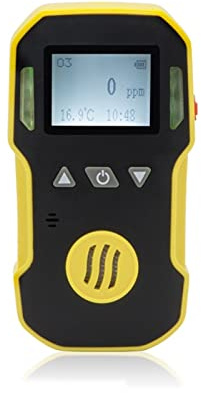 YQVEOT Gas Detector, Professianl Portable Ozone Gas Detector O3 Meter, 0-5000ppm For Ozono Generator Ozone Analyzer Ozone Meter(0-100ppm-1ppm)