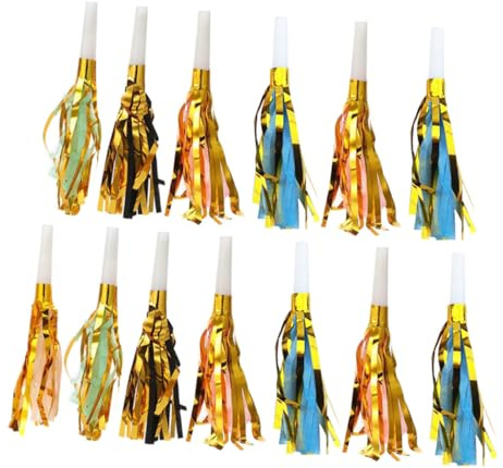 Alipis Flecos Metálicos 30 Unidades Colores Surtidos para Fiestas Infantiles Cumpleaños Recuerdos de Fiesta Dispositivos para Hacer Ruido