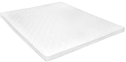 INLIFE sur-Matelas 160 x 200 cm Mousse Froide Profil d'œuf 6 cm