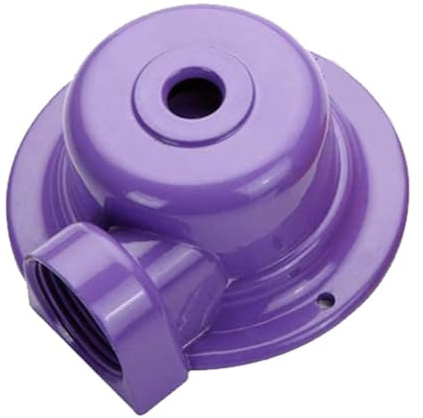 Lawnoval Aspersor de metal para césped, patrón de pulverización circular de 360 grados, construcción de metal resistente, se adapta a mangueras de jardín estándar de 3/4 pulgadas, para césped pequeño