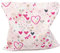 GRÜNSPECHT Naturprodukte G152-V1 bed pillow - Almohada (Rosa, 12 x 12 cm)