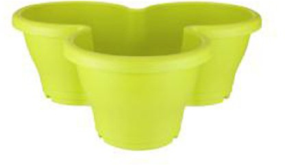 ELHO 7551343638300 Corsica Kunststoff S, Durchmesser 38 x Höhe 12,8 cm, lime grün