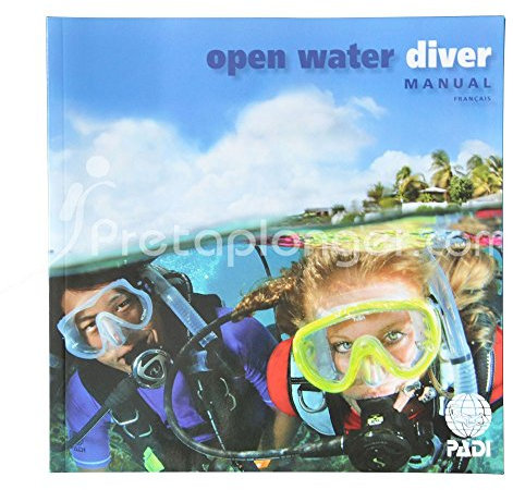 Manual PADI Open Water Diver con opción ordenador de buceo integrada – VF