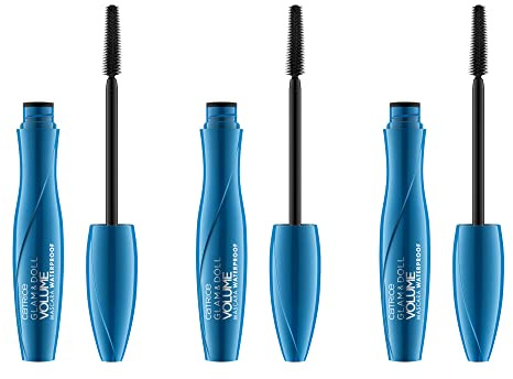 Catrice Mascara Glam&Doll Volume Black 010-10 ml - Wimperntusche - Make Up - Wimpernlifting - vegan 10 ml (3er Pack)