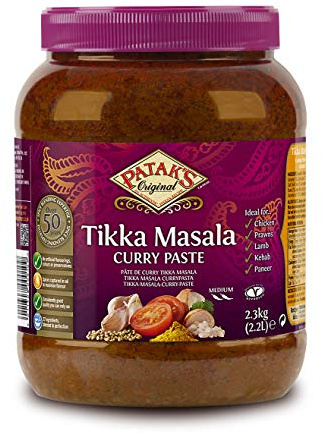 Patak's Original Tikka Masala Curry Paste 2.2L