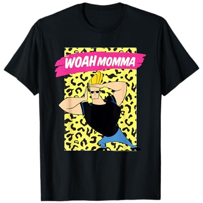 Cartoon Network Johnny Bravo Woah Momma T-Shirt