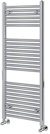 Go Bathrooms Newark Chrome Heated Towel Radiator Towel Warmer Radiator Rail Bathroom Heated Towel Ladder Rail 1200 x 500